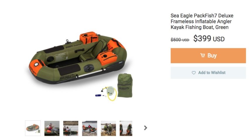 An Inflatable Boat