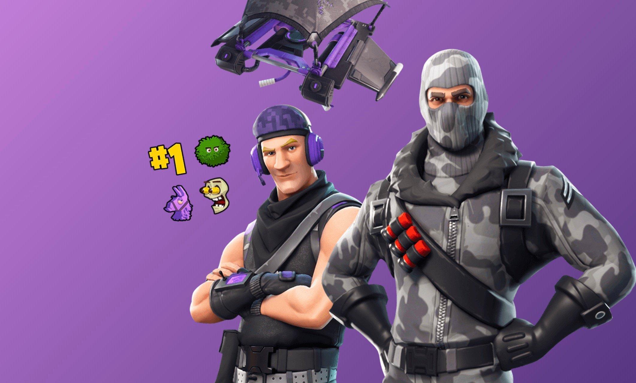 Get your free Twitch Prime Loot including Fortnite Skins and a Glider.