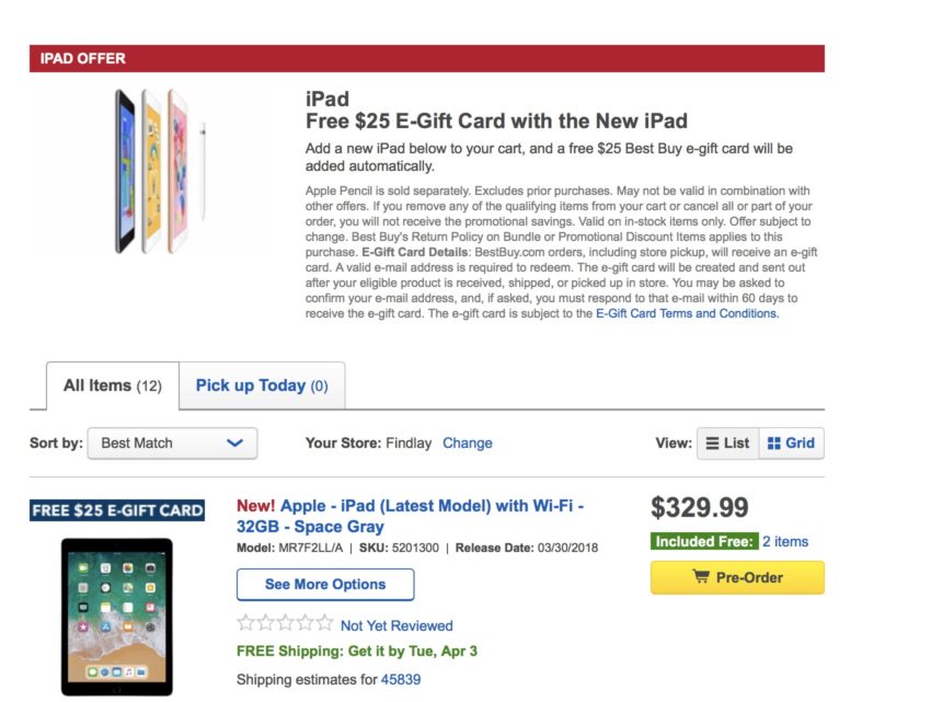 Wait for Bigger iPad Deals
