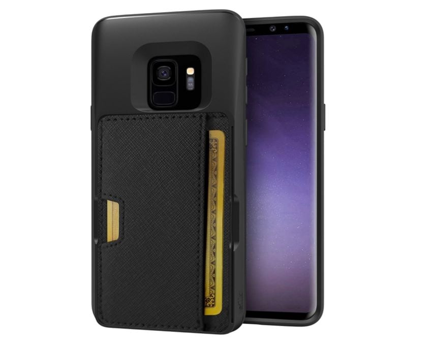Silk Q-Card Slim Kickstand Wallet Case
