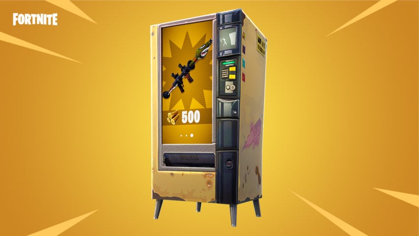 Here's what you can get in Fortnite vending machines and how to use them. 