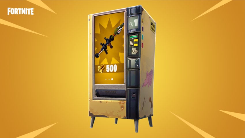 Here's what you can get in Fortnite vending machines and how to use them.