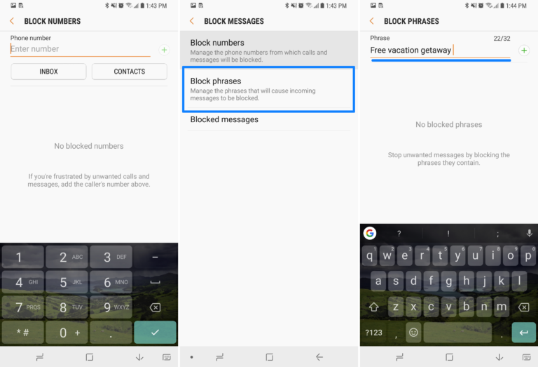 How To Block Calls And Texts On The Galaxy S9