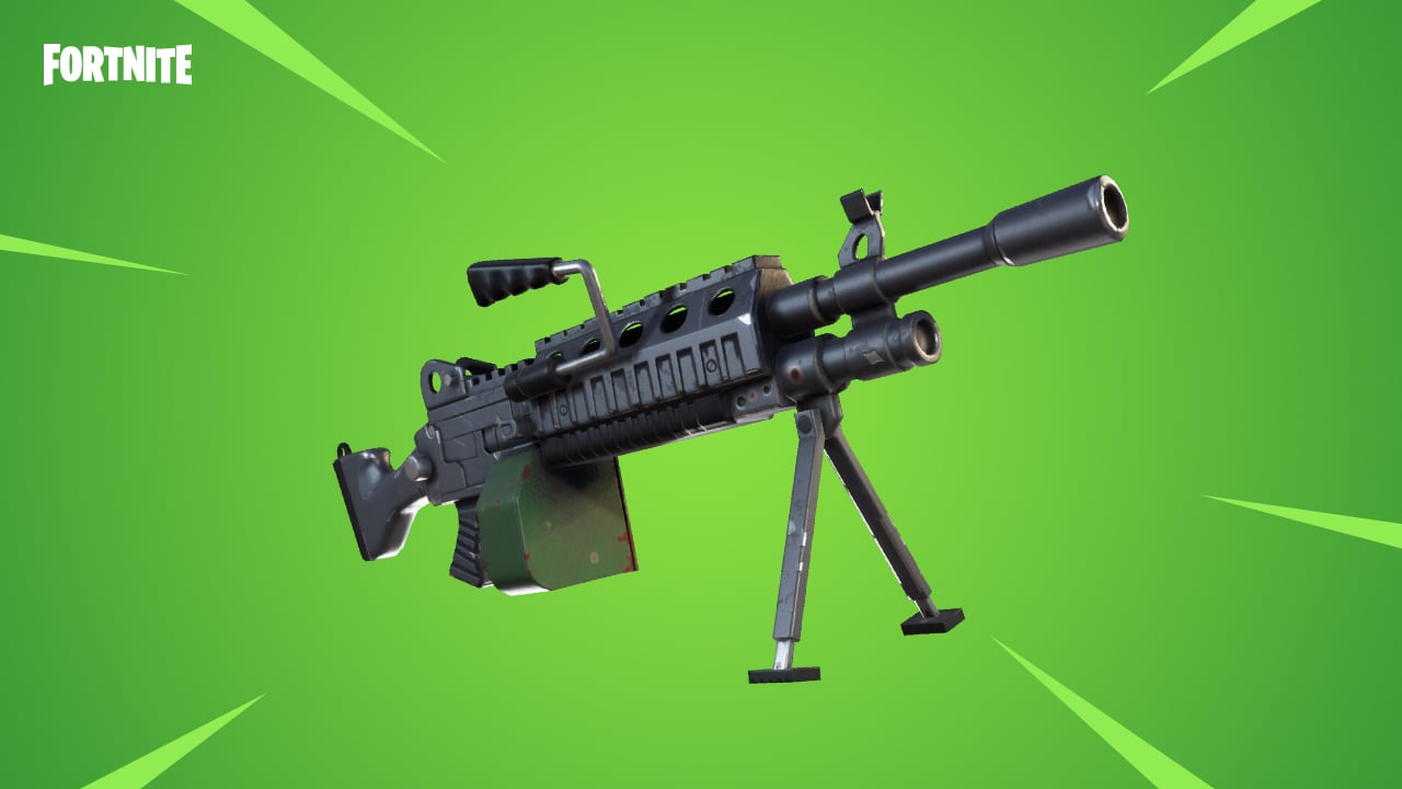 Be on the lookout for the new Fortnite LMG.