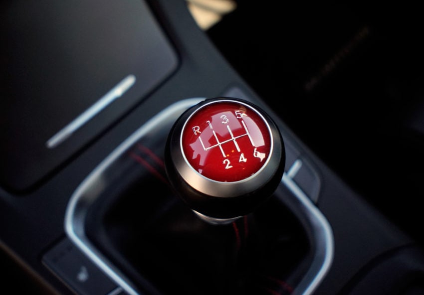 Available with a six-speed manual or a 7-speed dual clutch.