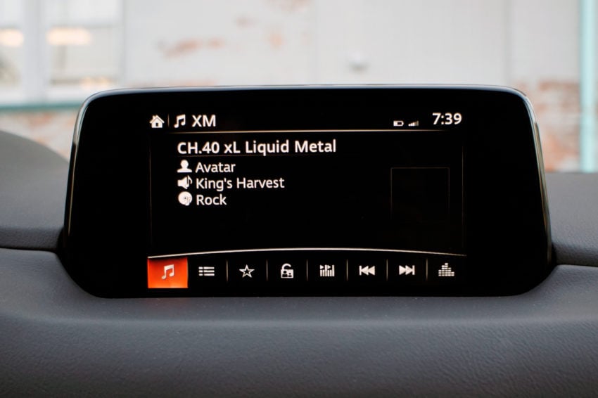 The Mazda CX-5 infotainment system is good, but falls short of the competition. 