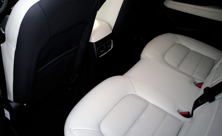 There's a decent amount of room in the second row.