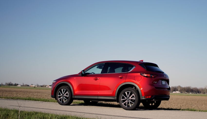 It's fun to drive the CX-5.