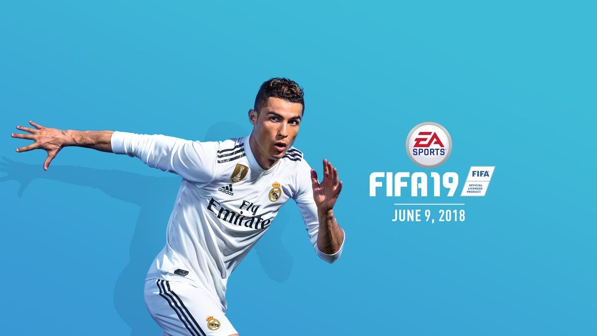 The new FIFA 19 cover.