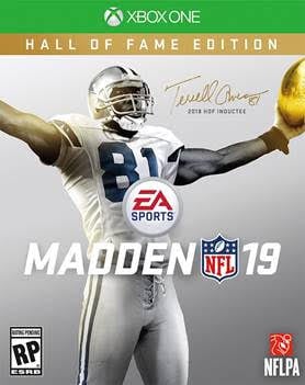 One of the Madden 19 cover athletes.