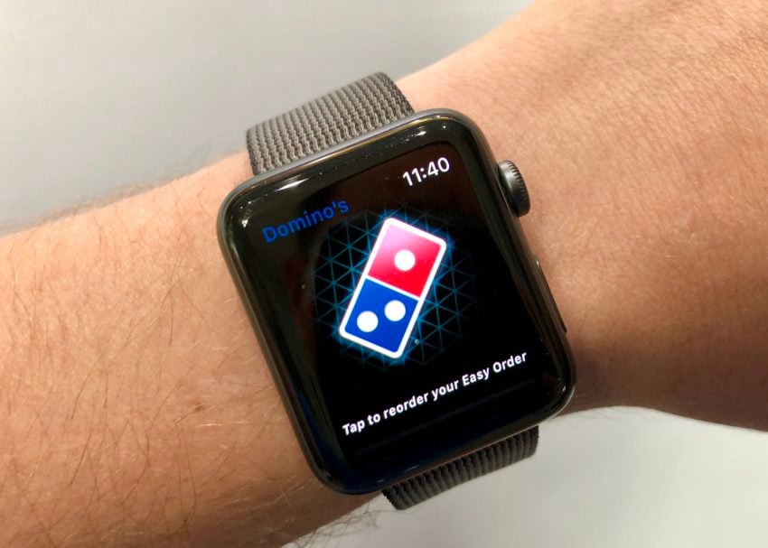 Order a Pizza on Your Apple Watch