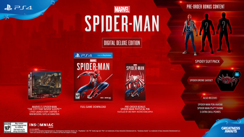 Pick which of the Spider-Man editions you want. 