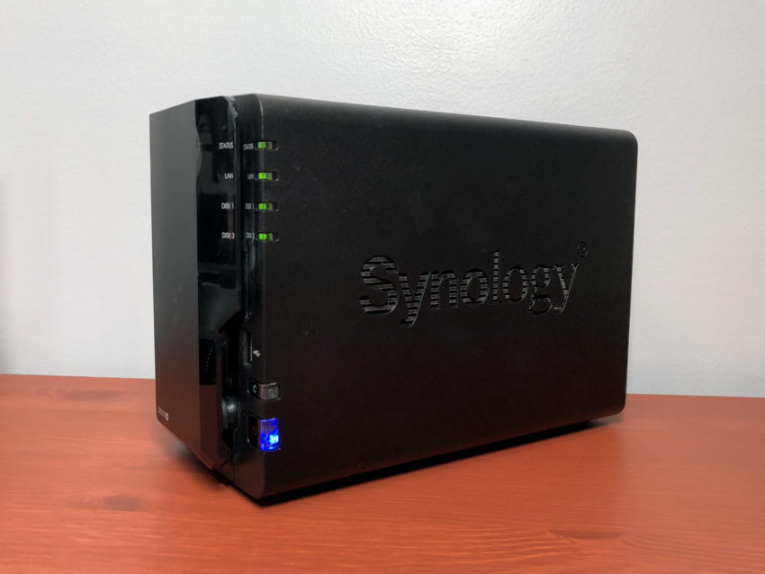 NAS Synology DS218 – Serveur De Stockage 2 Baies, Disque Dur 3.5'' Inclus (occasion)