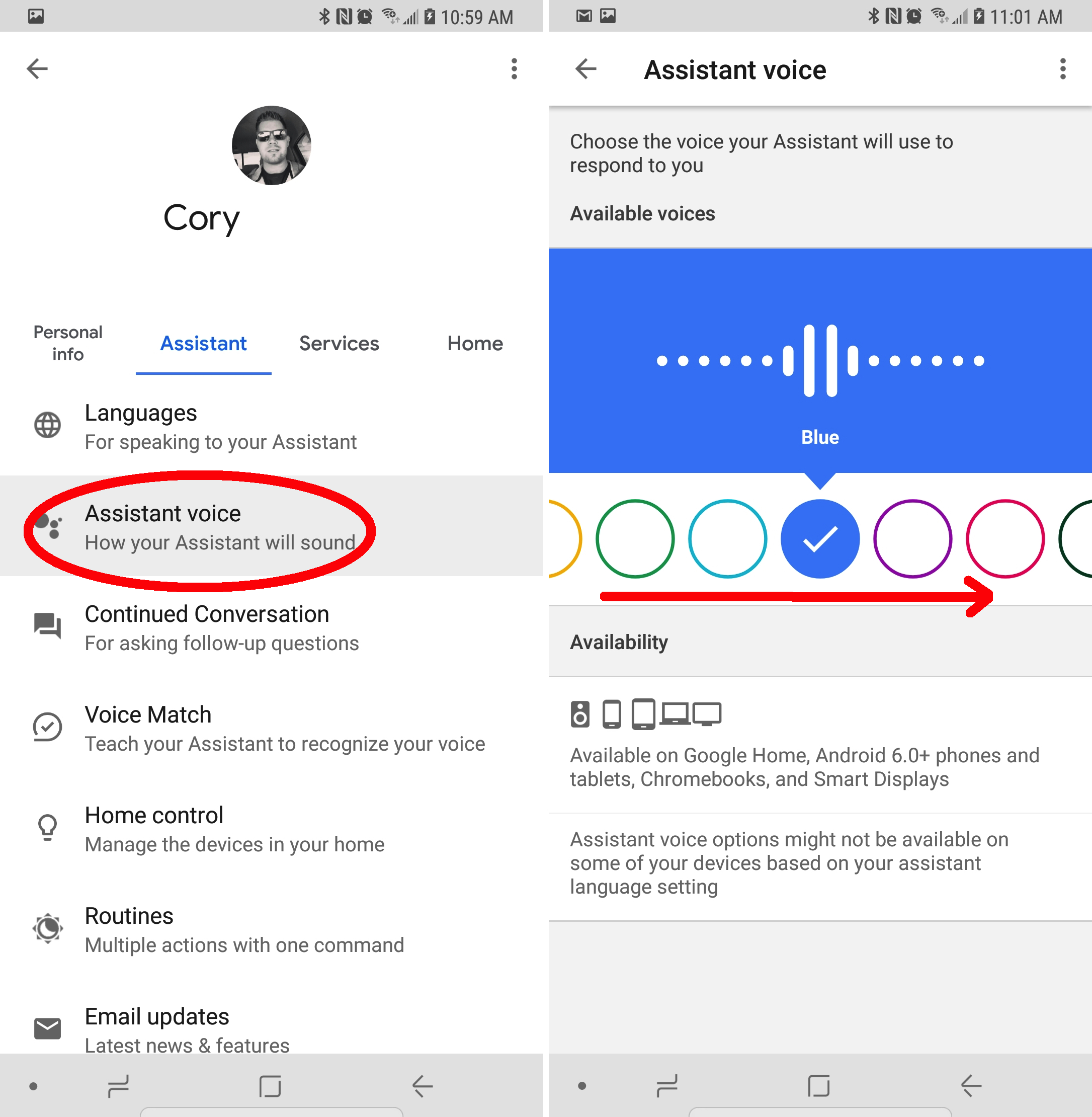 How to Change Your Google Home and Assistant Voice