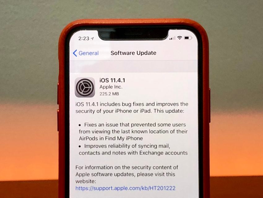 What's New in iOS 11.4.1