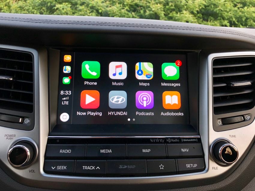 Apple CarPlay and Android Auto support came in handy on a long road trip.