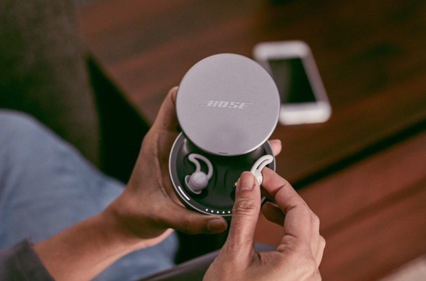 Bose sleep headphones will mask the noise, but you can't play your own content. 