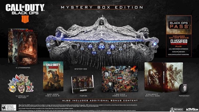 Call of Duty: Black Ops 4 Mystery Box es la opción perfecta para los fanáticos de Zombies. 