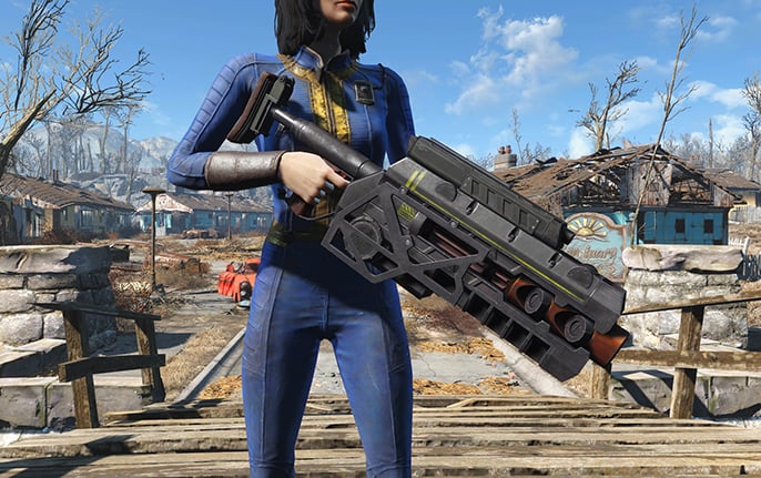 fallout 4 anti materiel rifle creation club