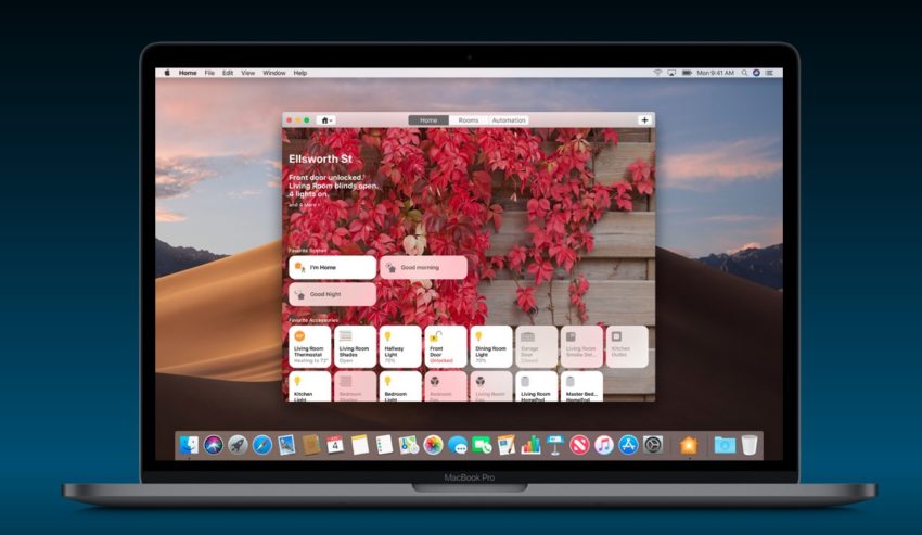 Home App on macOS Mojave