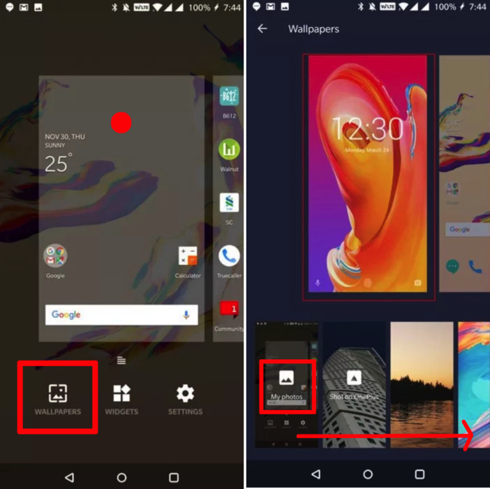 How to Change the OnePlus 6 Lockscreen & Wallpaper