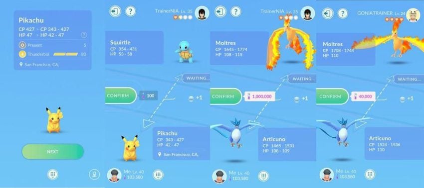 How to Trade a Pokémon in Pokémon GO