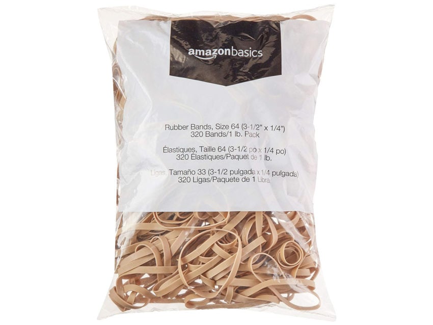 25 Pounds of Amazon Basics Rubber Bands