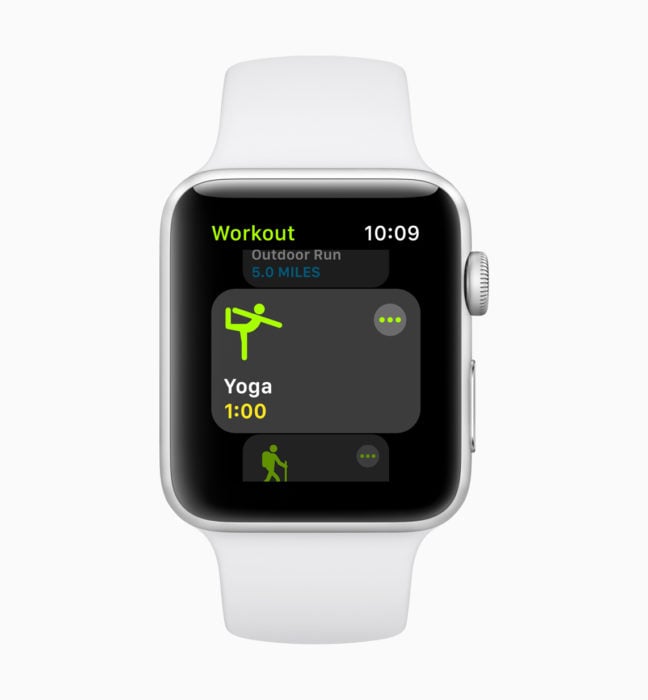 Track many new workouts on watchOS 5.