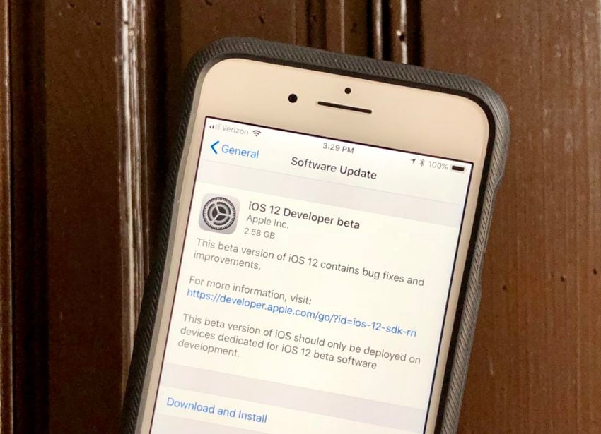 How to install the iOS 12 public beta when it is available. 