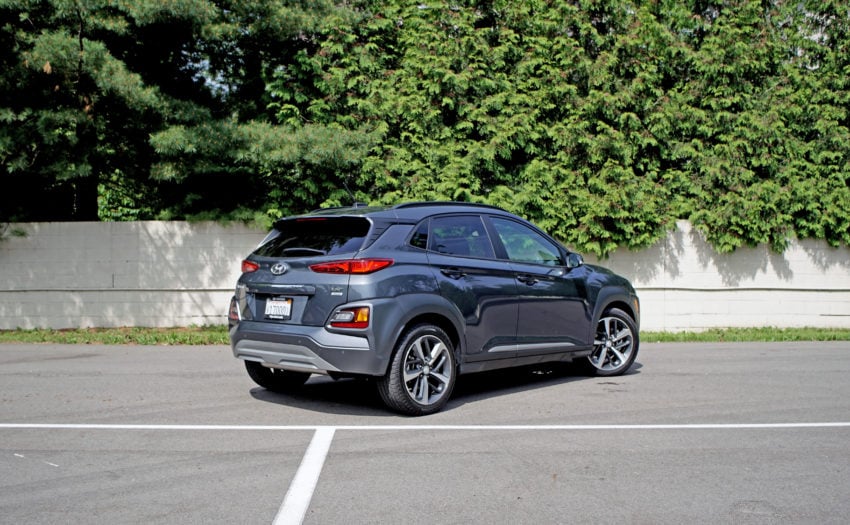 Opt for the Kona with the 1.6L turbocharged engine for the better driving experience.