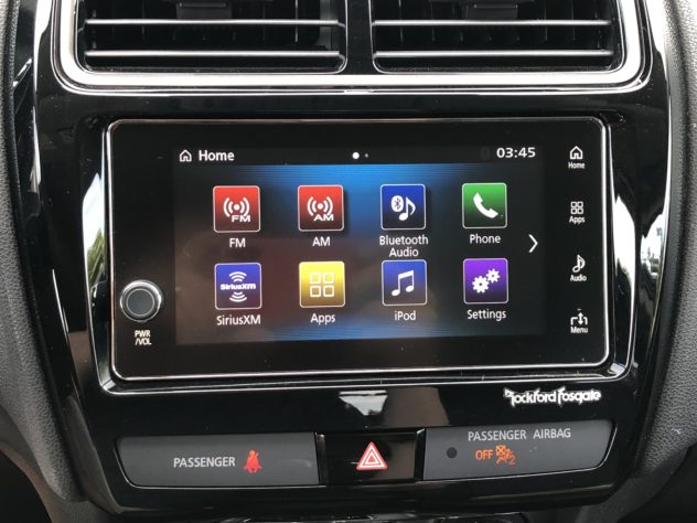 Mitsubishi outlander carplay