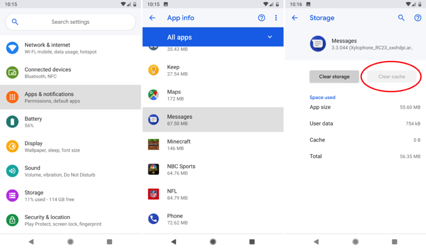 5 common android messages problems fixes