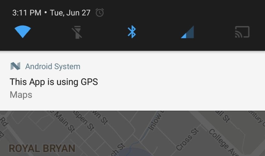 Vidner forbrug bluse How to Disable "This App is Using GPS" Notifications on OnePlus