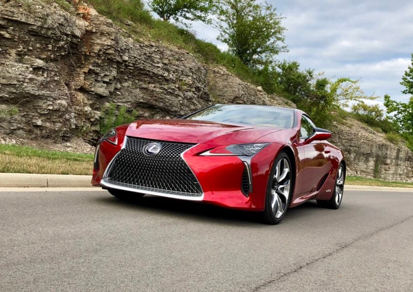 The LC 500h handles well and offers an array of drive modes. 