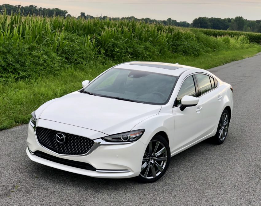 The Mazda 6 exterior is sporty and stylish. 