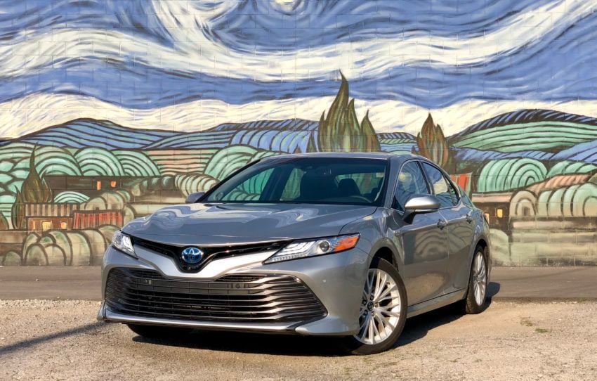 The all new 2018 Camry Hybrid XLE.