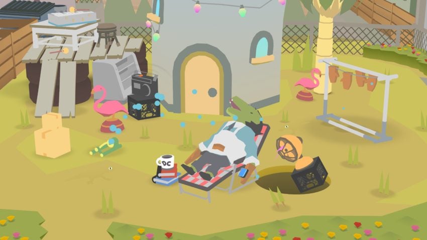 Donut County tasks you with solving puzzles using a hole in the ground.