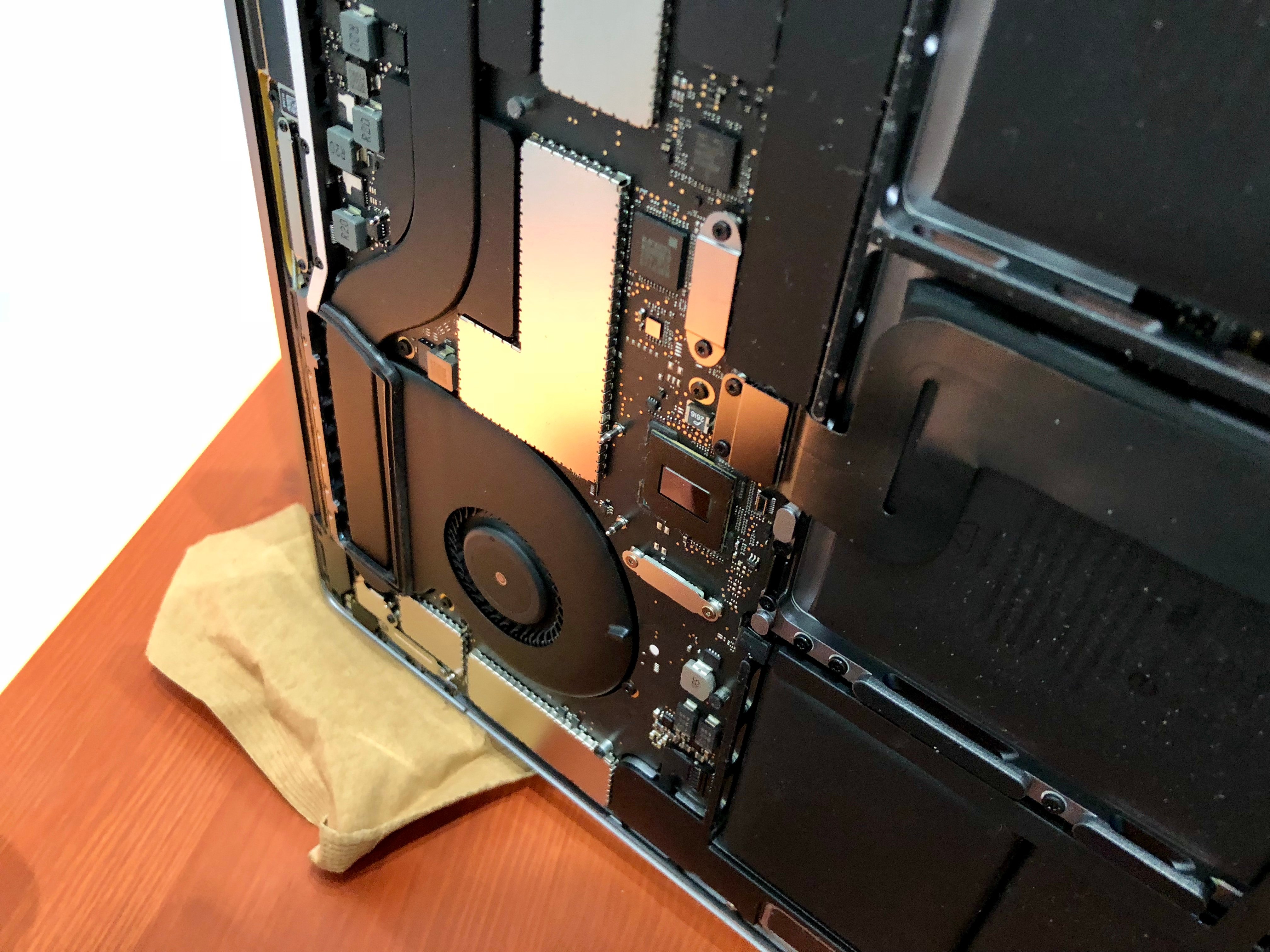Act fast to save your MacBook from water damage.