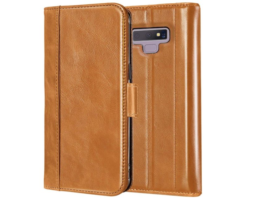 ProCase Genuine Leather Flip-Wallet
