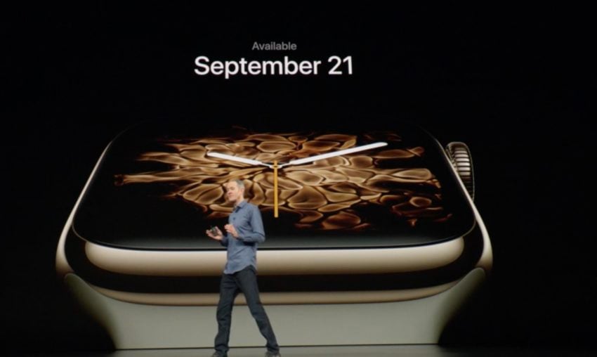 apple watch 4 release date