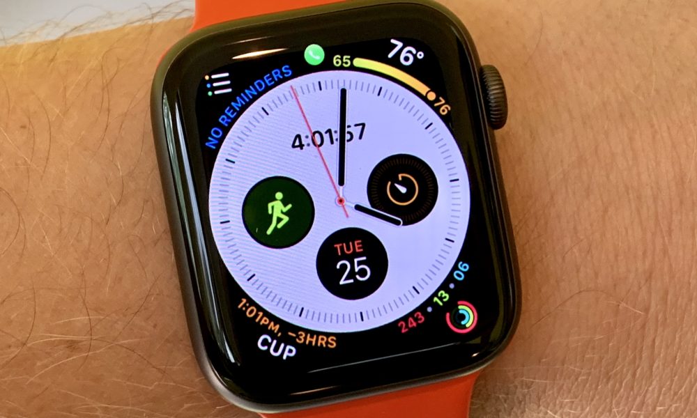 Fix many Apple Watch 4 problems by restarting the watch and the iPhone.