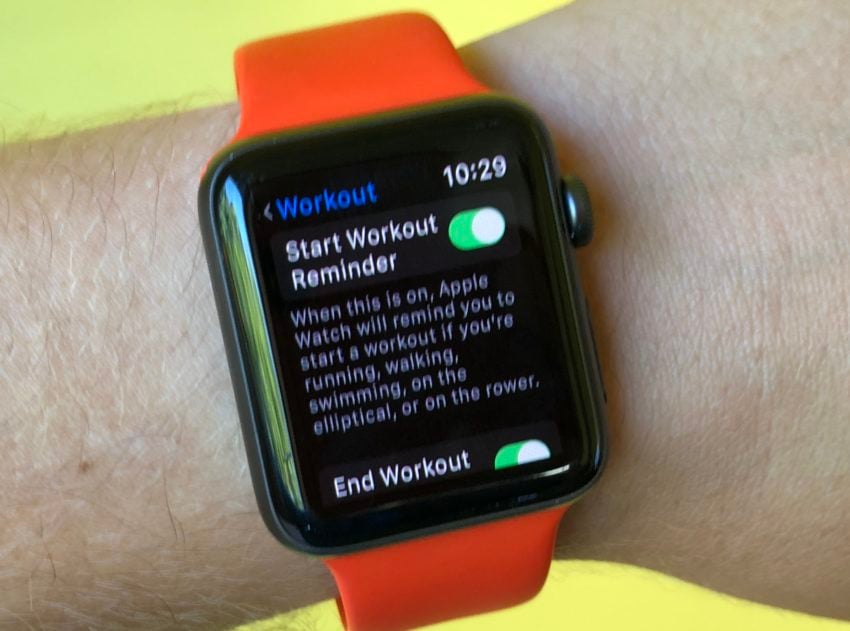 What to do if automatic workout detection isn't working.