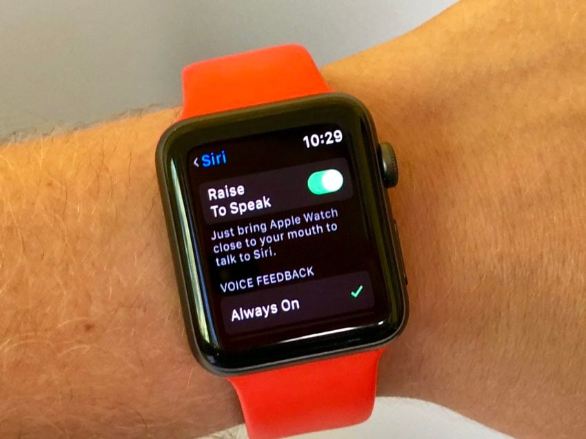 Raise to Speak requires more deliberate actions than using Hey Siri.