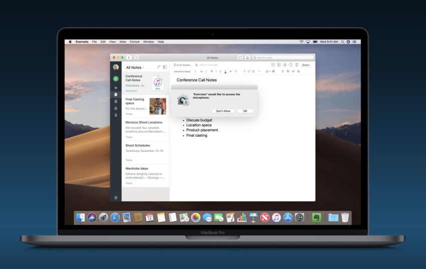 Install macOS Mojave for Privacy Upgrades
