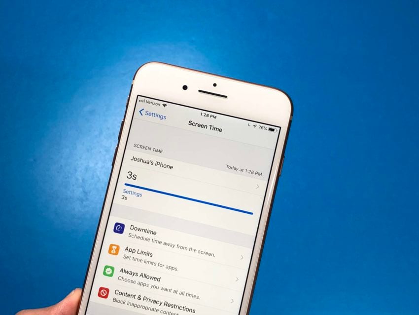 Install iOS 12.5.6 If Use Screen Time