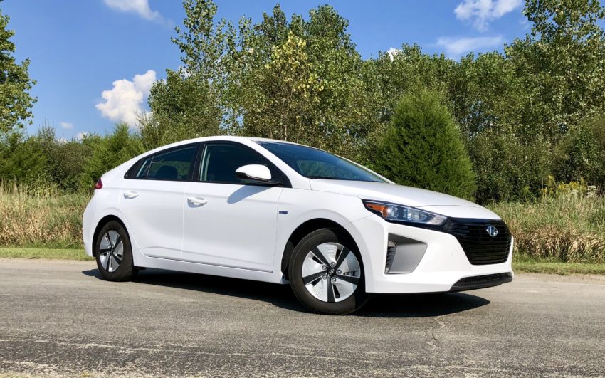 The Ioniq Hybrid design isn't attention drawing, but it is modern and fitting of this hybrid compact hatchback. 