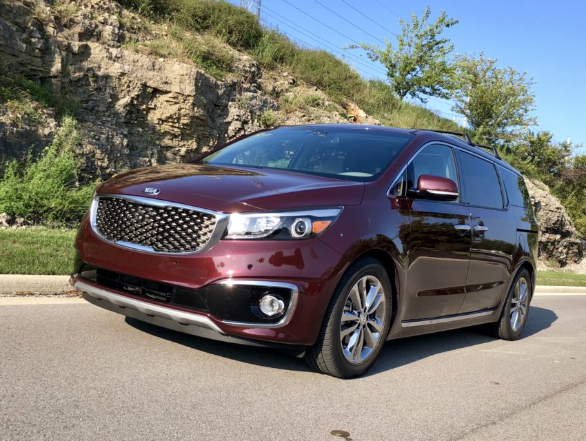 The Kia Sedona has plenty of power and handles well for a minivan, but the fuel economy isn't up to par with the competition. 