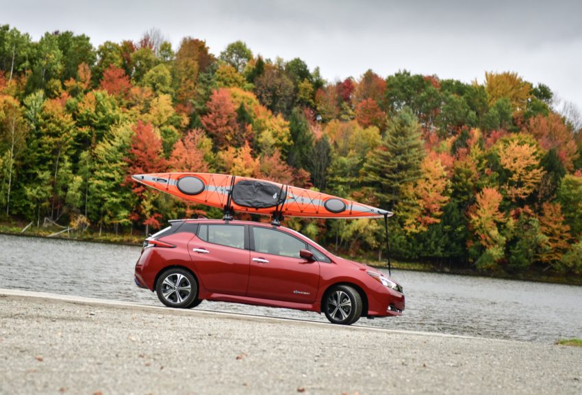 Living With the 2018 Nissan Leaf An Active Adventure in Vermont