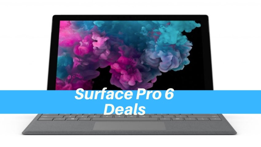 The best Surface Pro 6 deals you can find.