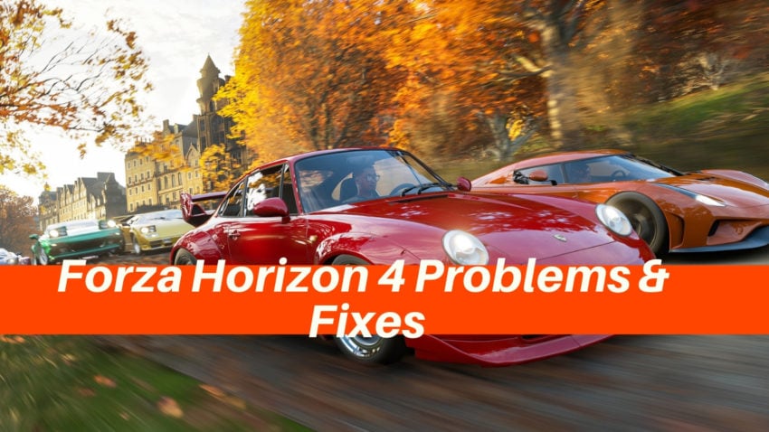 How to fix common Forza Horizon 4 problems, bugs and errors.